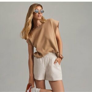 Anthropologie Maeve Noah Muscle Tank Sweater